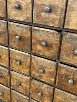 Pamono Antique Bank of Shop 25 Drawers><noscript><img width=