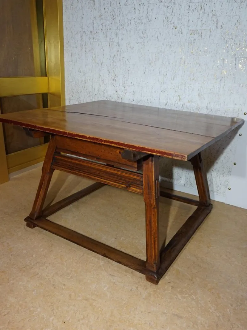 Pamono Antique Bankers Table or Merchants Table, 1800s> Worktables & Workbenches
