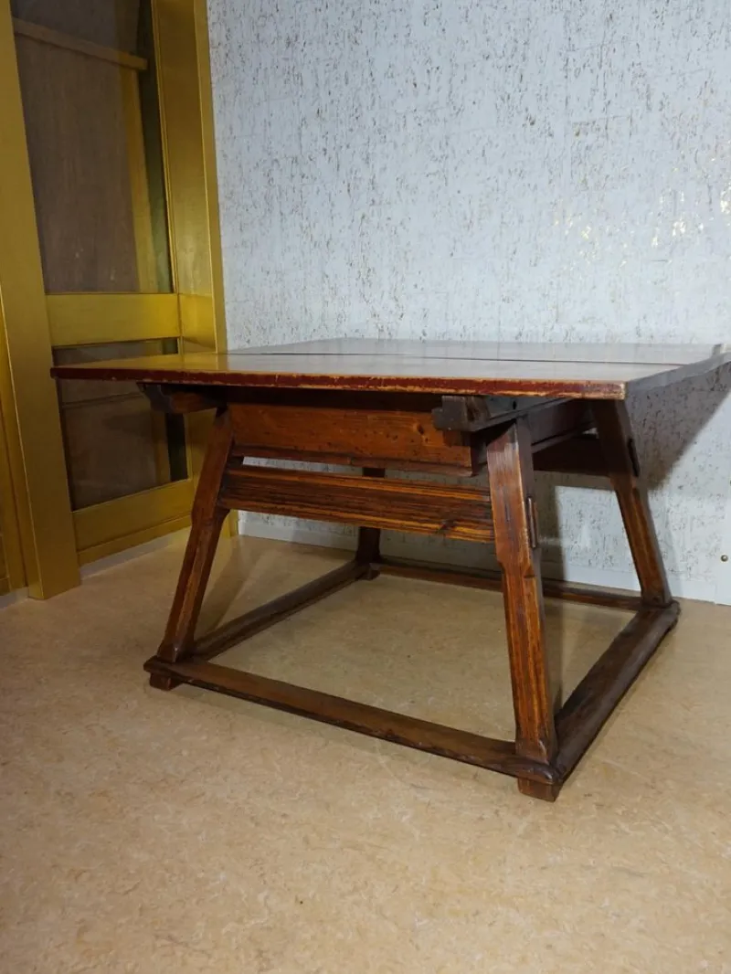 Pamono Antique Bankers Table or Merchants Table, 1800s> Worktables & Workbenches