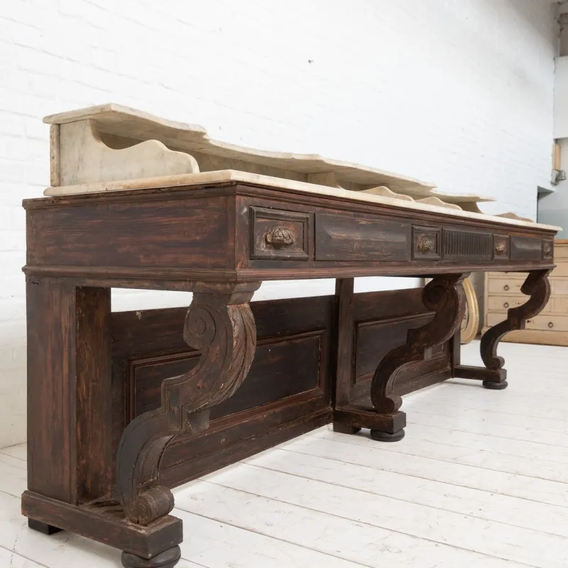 Pamono Antique Barber's Cabinet, 1900s> Dressing Tables