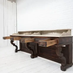 Pamono Antique Barber's Cabinet, 1900s><noscript><img width=