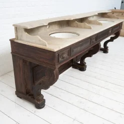 Pamono Antique Barber's Cabinet, 1900s><noscript><img width=