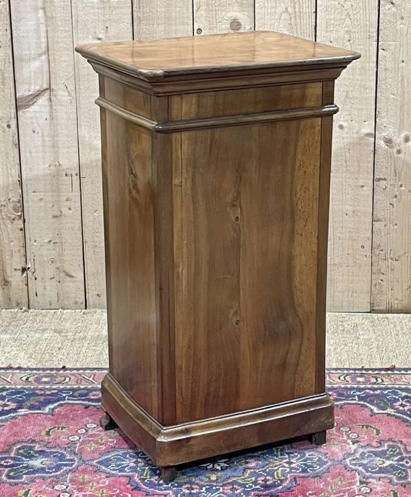 New Pamono Antique Bedside Table in Fruit Wood, 1890s
