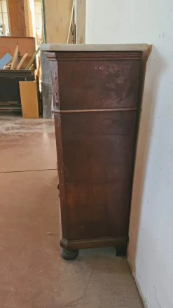 Pamono Antique Bedside Tables, 1890s, Set of 2><noscript><img width=