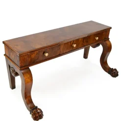 Pamono Antique Bench with Lions Paw Feet, 1890s> Benches