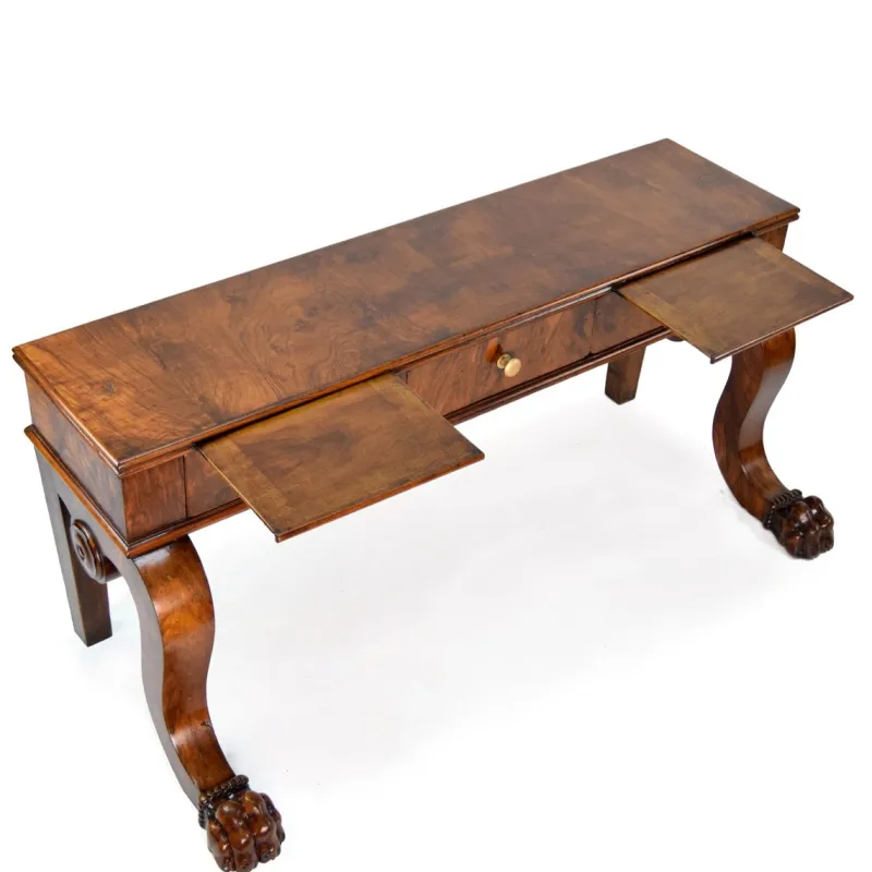 Pamono Antique Bench with Lions Paw Feet, 1890s> Benches