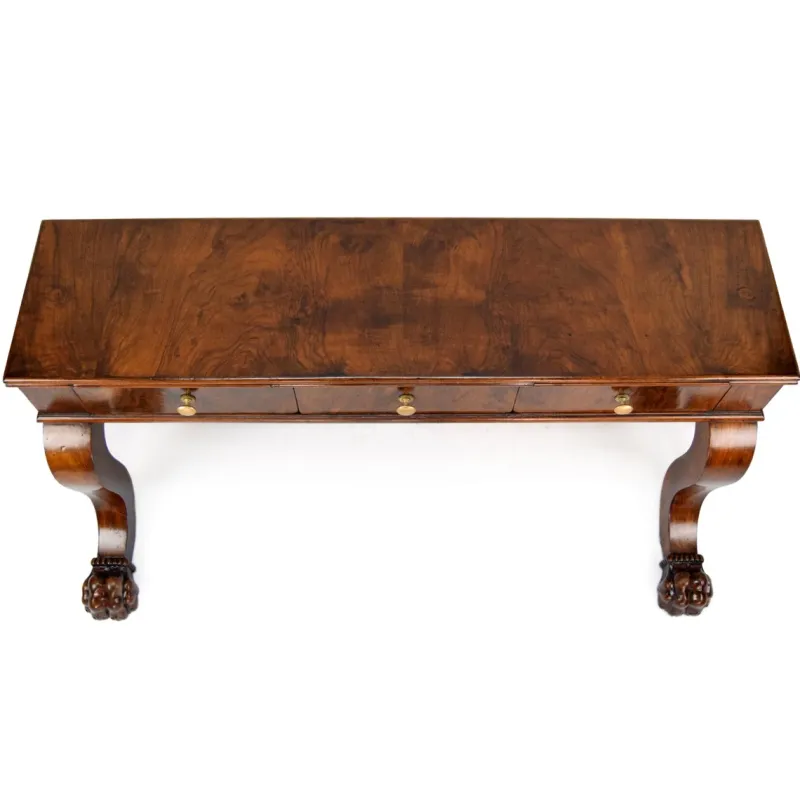 Pamono Antique Bench with Lions Paw Feet, 1890s> Benches