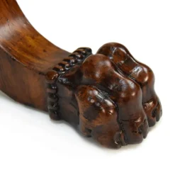 Pamono Antique Bench with Lions Paw Feet, 1890s><noscript><img width=