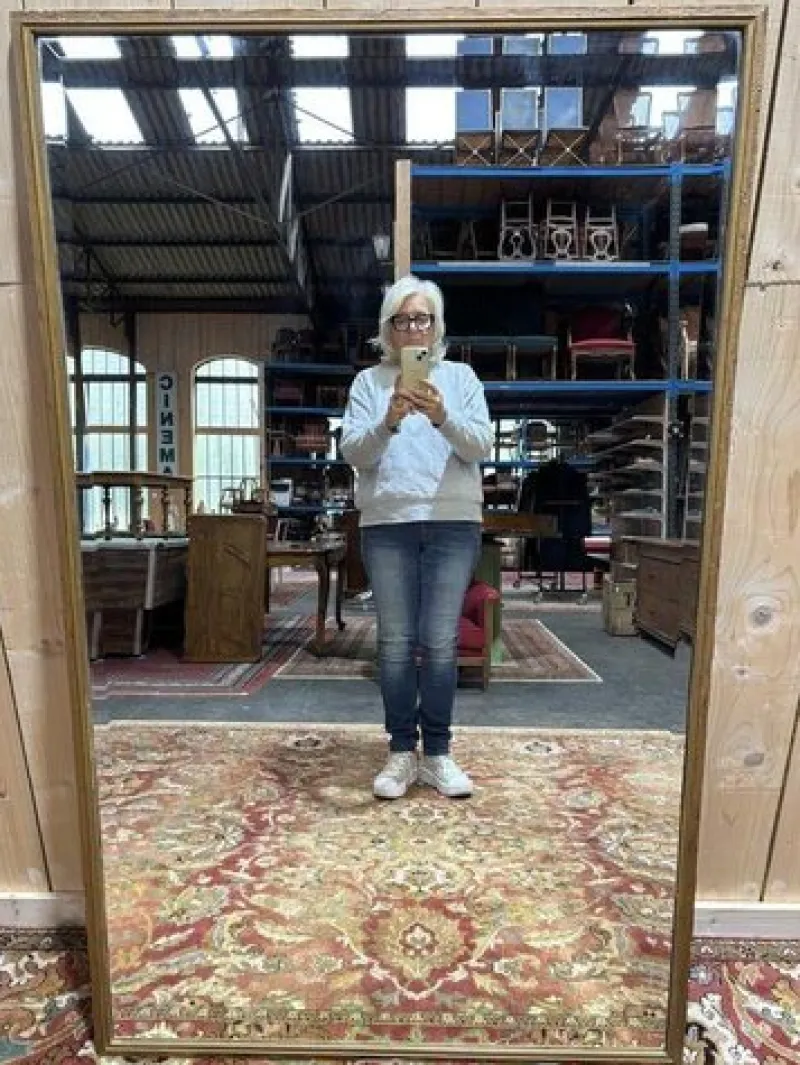 Pamono Antique Beveled Louis XVI Mirror> Mirrors