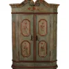 Best Pamono Antique Bevelled Softwood Cabinet, 1800