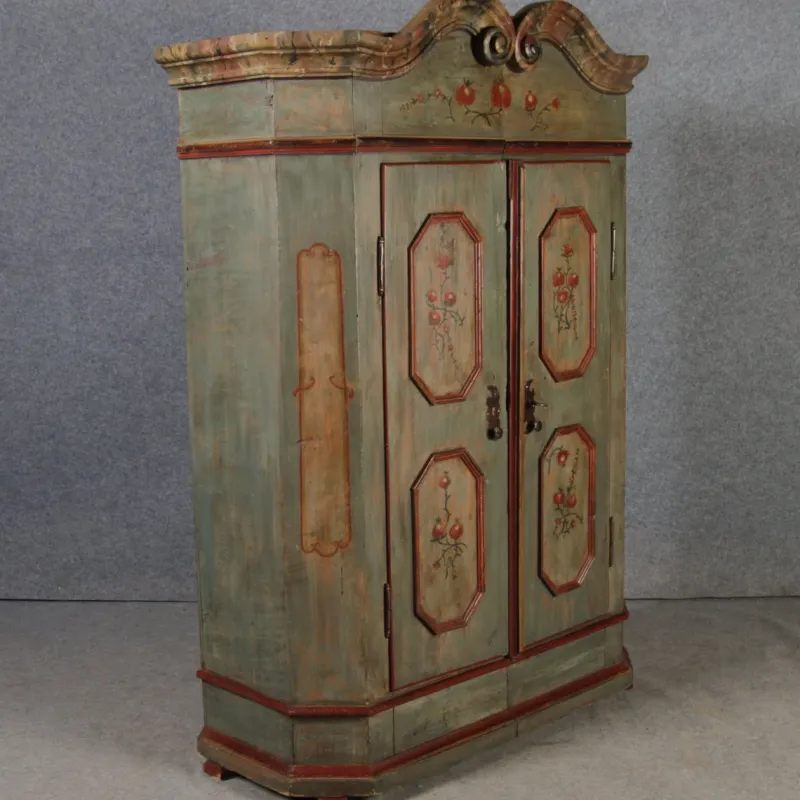 Best Pamono Antique Bevelled Softwood Cabinet, 1800