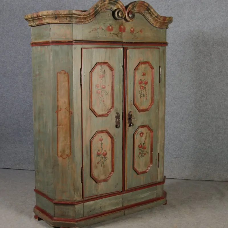 Best Pamono Antique Bevelled Softwood Cabinet, 1800