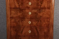Pamono Antique Biedermeier Chest of Drawers in Mahogany, 1830><noscript><img width=
