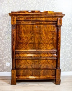 Online Pamono Antique Biedermeier Mahogany Secretary, 1850