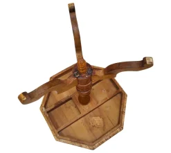 Pamono Antique Biedermeier Marquetry Chess Table, 1800s><noscript><img width=