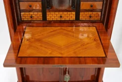 Clearance Pamono Antique Biedermeier Nutwood Secretary, 1825