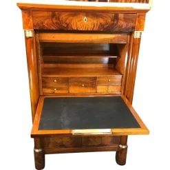 Pamono Antique Biedermeier Secretary Desk, Germany, 1820s><noscript><img width=