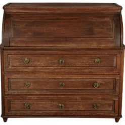 Pamono Antique Biedermeier Secretary in Oak, 1800> Secretaires
