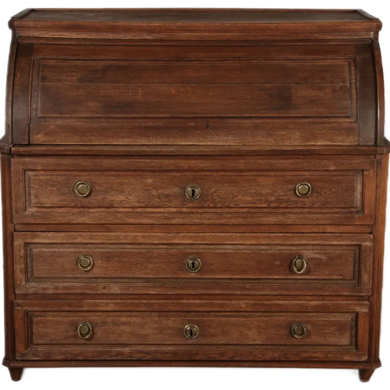 Pamono Antique Biedermeier Secretary in Oak, 1800> Secretaires