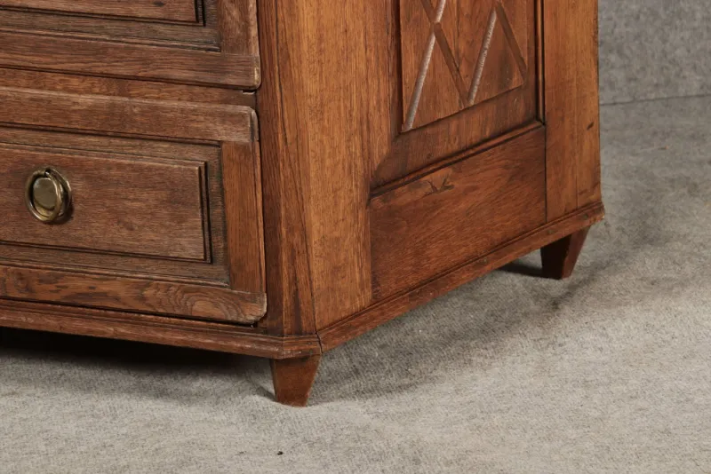 Pamono Antique Biedermeier Secretary in Oak, 1800> Secretaires