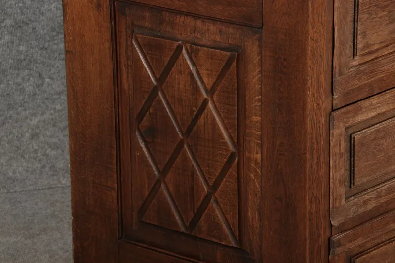 Pamono Antique Biedermeier Secretary in Oak, 1800> Secretaires