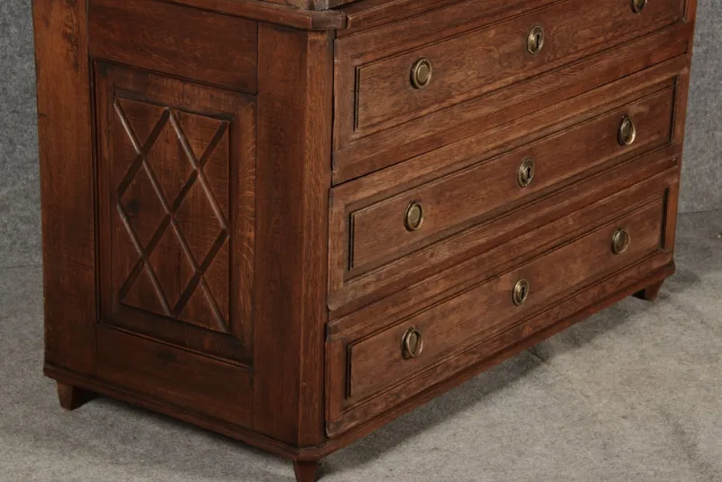 Pamono Antique Biedermeier Secretary in Oak, 1800> Secretaires