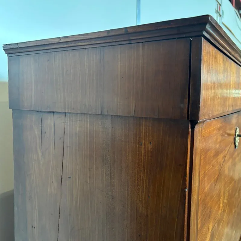 Pamono Antique Biedermeier Secretary in Walnut> Secretaires