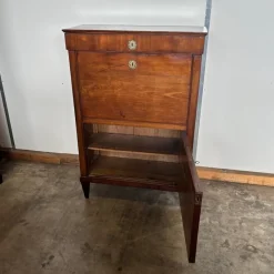 Pamono Antique Biedermeier Secretary in Walnut><noscript><img width=