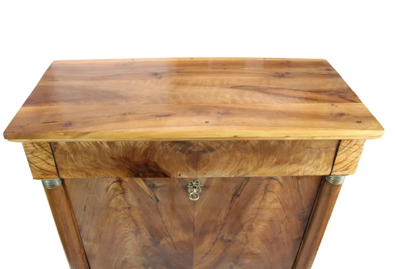 Pamono Antique Biedermeier Walnut Secretary> Secretaires