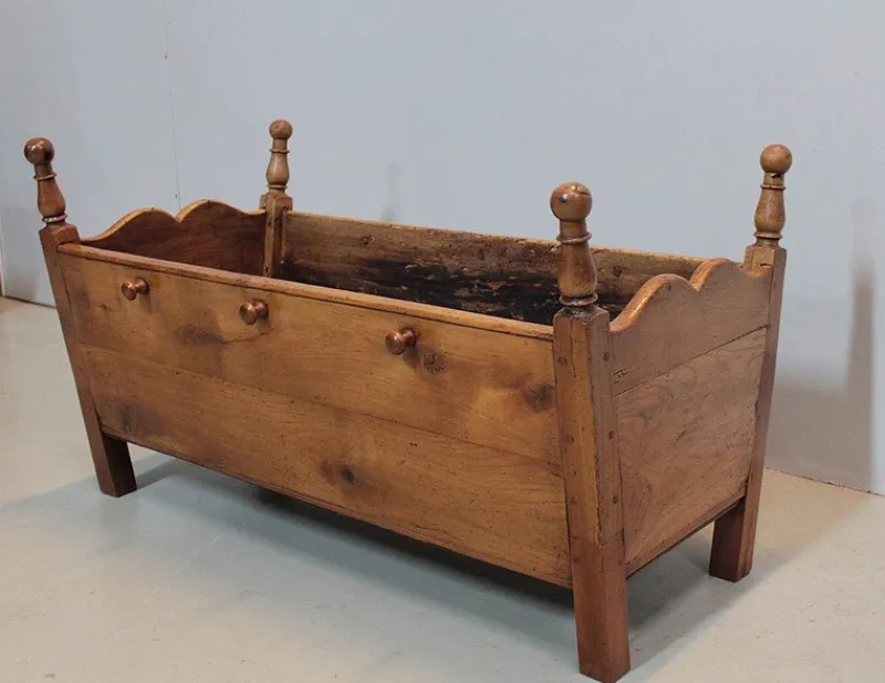 Hot Pamono Antique Birch Crib