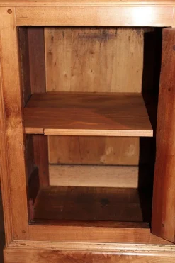 Pamono Antique Birch Nightstand, 1900s