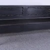 Hot Pamono Antique Black Painted Pine Box Bench, Late 19th Century