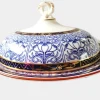 Pamono Antique Blue Lily Series Butter Dish from Royal Worcester, 1881> Dinnerware Accessories