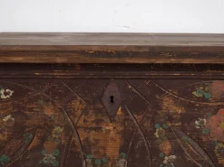 Pamono Antique Bridal Chest with Carved Vegetal Decoration, 1820s><noscript><img width=