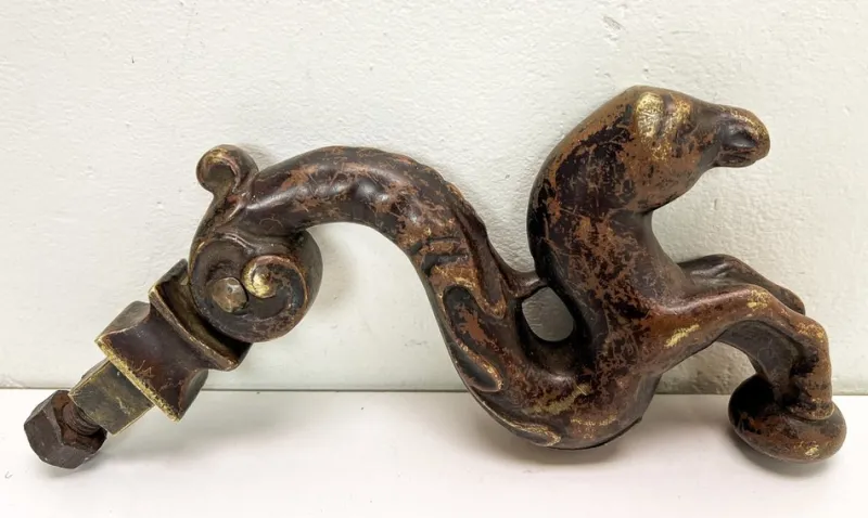 Pamono Antique Bronze Door Knocker> Architectural Elements