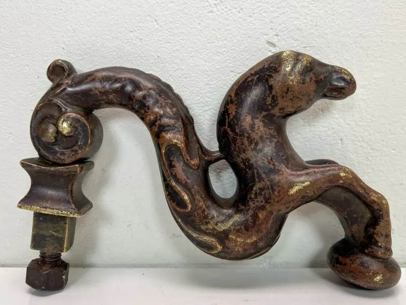 Pamono Antique Bronze Door Knocker> Architectural Elements