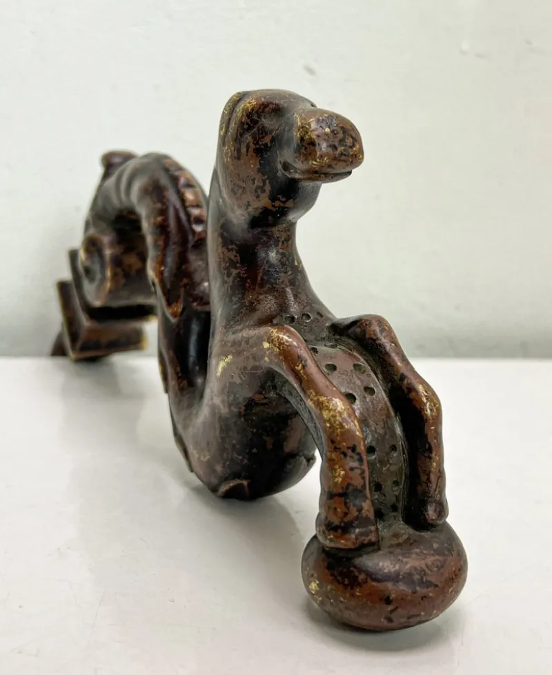 Pamono Antique Bronze Door Knocker> Architectural Elements