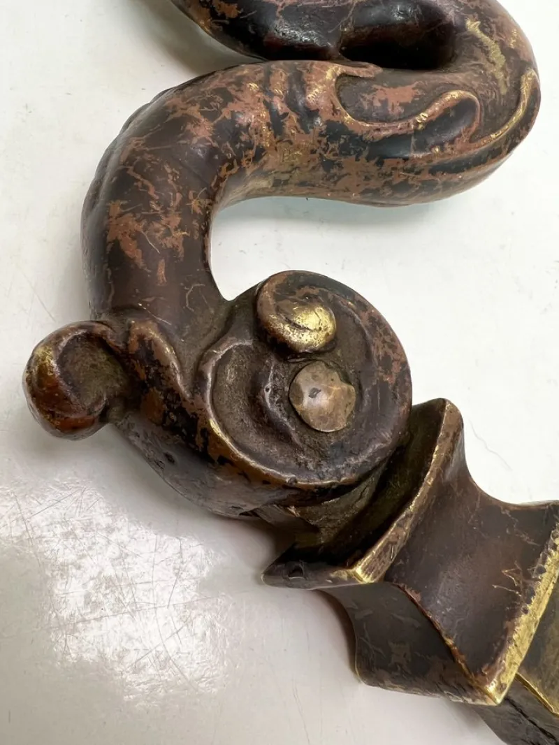 Pamono Antique Bronze Door Knocker> Architectural Elements