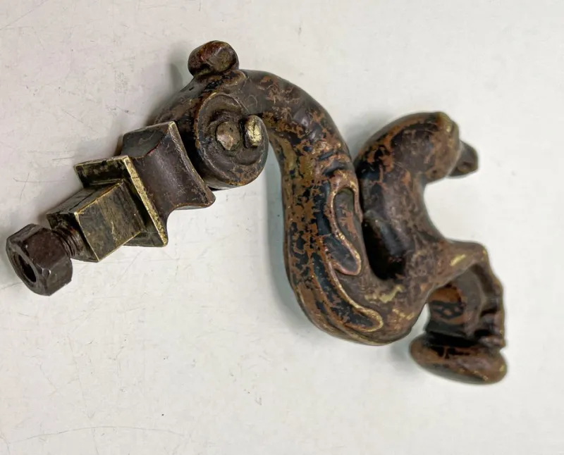 Pamono Antique Bronze Door Knocker> Architectural Elements