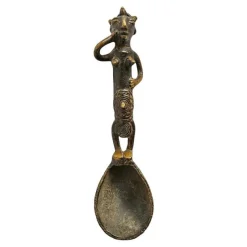 Pamono Antique Bronze Lega Spoon