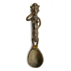 Pamono Antique Bronze Lega Spoon