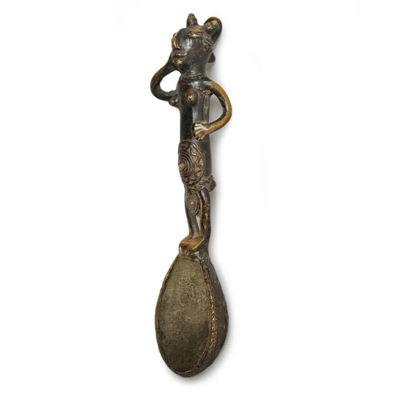 Pamono Antique Bronze Lega Spoon