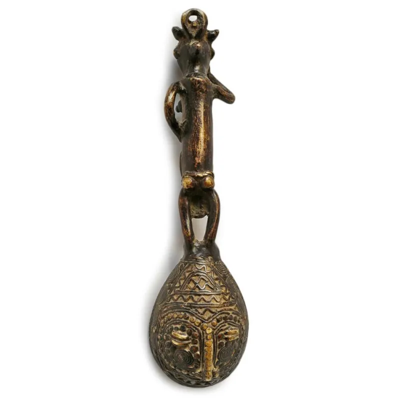 Pamono Antique Bronze Lega Spoon