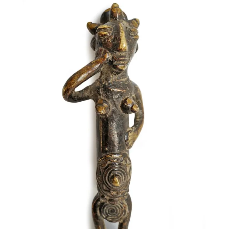 Pamono Antique Bronze Lega Spoon