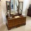 Pamono Antique Burr Walnut Dressing Table, 1920> Dressing Tables
