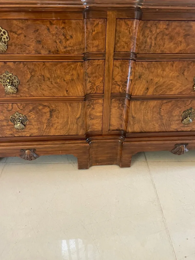 Pamono Antique Burr Walnut Dressing Table, 1920> Dressing Tables