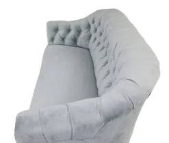 Pamono Antique Buttonback Sofa and Chairs, 1900, Set of 3><noscript><img width=