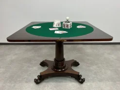 Pamono Antique Card Table, 1880