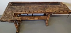 Online Pamono Antique Carpenter's Table in Birch