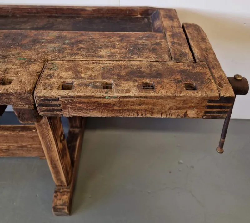 Online Pamono Antique Carpenter's Table in Birch